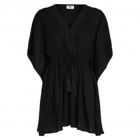рокля,дамски,поли,и,рокли,o´neill,essentials,cover,up,short,sleeve,short,dress,black
