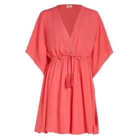 рокля,дамски,поли,и,рокли,o´neill,essentials,cover,up,3,4,sleeve,short,dress,froly,(orange)
