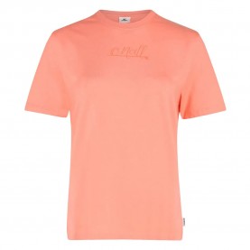 тениска,дамски,тениски,o´neill,essentials,script,short,sleeve,t,shirt,coral,pink,(pink)