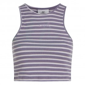 тениска,дамски,топове,o´neill,jess,rib,sleeveless,t,shirt,purple,(purple,yarn,dye,stripe)