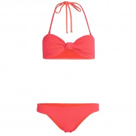 дамски,бански,костюми,o´neill,knot,bandeau,matira,bikini,pink,flamingo,(pink)