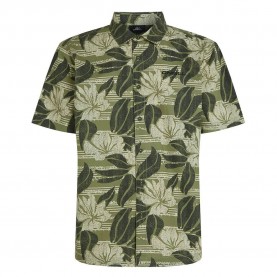 риза,с,къс,ръкав,мъжки,ризи,o´neill,print,short,sleeve,shirt,green