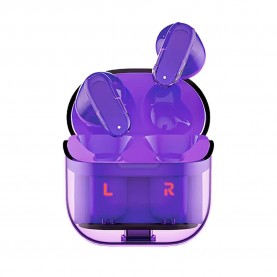слушалки,слушалки,cool,dual,pod,crystal,wireless,earphones,purple,(violet)