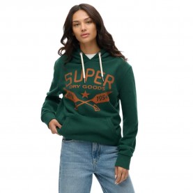 суичър,дамски,блузи,superdry,lo,fi,outdoor,graphic,hoodie,bengreen,marl,(green)