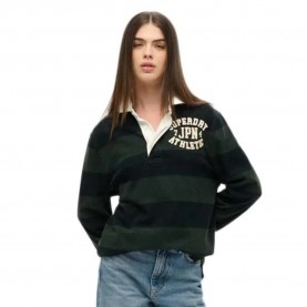 дамски,блузи,с,яка,superdry,vintage,athletic,long,sleeve,polo,green