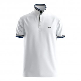 мъжки,блузи,с,яка,boss,paddy,short,sleeve,polo,natural,(white)