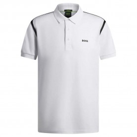 мъжки,блузи,с,яка,boss,paddy,tape,short,sleeve,polo,white