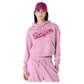 суичър,детски,блузи,new,era,mlb,grphc,crop,la,dodgers,hoodie,pink