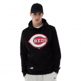 суичър,мъжки,пуловери,new,era,mlb,regular,cincinnati,reds,hoodie,black,(black)