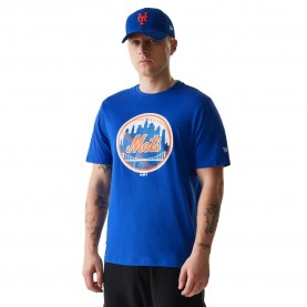 Тениска New era MLB Regular New York Mets short sleeve T-shirt - Blue (Med Blue) тениска,мъжки,тениски,дамски,тениски,new,era,mlb,regular,new,york,mets,short,sleeve,t,shirt,blue,(med,blue)