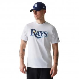 Тениска New era MLB Regular Tampa Bay Rays short sleeve T-shirt - White (White) тениска,мъжки,тениски,дамски,тениски,new,era,mlb,regular,tampa,bay,rays,short,sleeve,t,shirt,white,(white)
