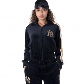 блуза,детски,блузи,new,era,mlb,velour,new,york,yankees,full,zip,sweatshirt,black