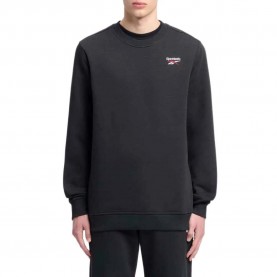 блуза,мъжки,пуловери,reebok,classics,identity,small,logo,sweatshirt,black