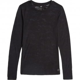тениска,дамски,тениски,g,star,fine,lace,aop,slim,fit,r,t,long,sleeve,t,shirt,black