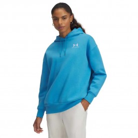 суичър,дамски,блузи,under,armour,icon,fleece,oversized,hoodie,ether,blue,white,(blue)