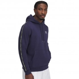 суичър,мъжки,пуловери,under,armour,icon,fleece,taping,hoodie,midnight,navy,white,(blue)