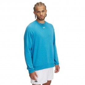 поларена,блуза,мъжки,пуловери,under,armour,rival,fleece,sweatshirt,ether,blue,white,(blue)