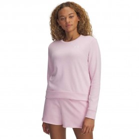 блуза,дамски,блузи,under,armour,rival,terry,sweatshirt,pink,(prime,pink,white)