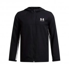 яке,детски,якета,и,палта,under,armour,rival,woven,jacket,black,white,white,(black)