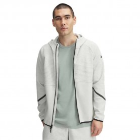 поларена,блуза,мъжки,пуловери,under,armour,unstoppable,fleece,grid,full,zip,sweatshirt,hydro,green,black,(grey)