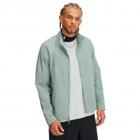 блуза,мъжки,пуловери,under,armour,unstoppable,full,zip,sweatshirt,green,(silica,green,black)
