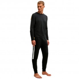 пижама,мъжки,пижами,boss,balance,long,sleeve,pyjama,black