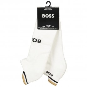 чорапи,мъжки,чорапи,boss,iconic,loop,socks,2,pairs,white