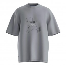 блуза,мъжки,пуловери,hugo,nabion,sweatshirt,grey