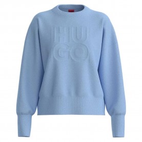 блуза,дамски,пуловери,дамски,плетени,дрехи,hugo,sisminye,sweater,blue