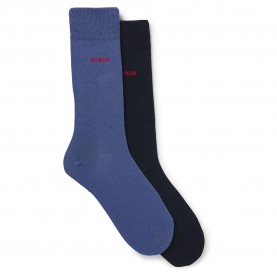 чорапи,мъжки,чорапи,hugo,uni,colors,socks,2,pairs,open,blue,(blue)