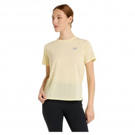 тениска,дамски,тениски,new,balance,athletics,t,shirt,short,sleeve,t,shirt,parchment,heather,702,(yellow)