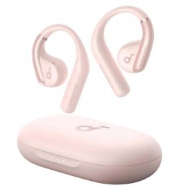 слушалки,слушалки,soundcore,aerofit,wireless,earphones,pink