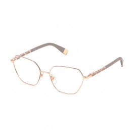 очила,furla,vfu834,53,mm,woman,glasses,shiny,copper,gold,with,coloured,parts,(golden)