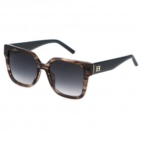 слънчеви,очила,слънчеви,очила,escada,sese64,woman,sunglasses,brown,(shiny,striped,blue,brown)