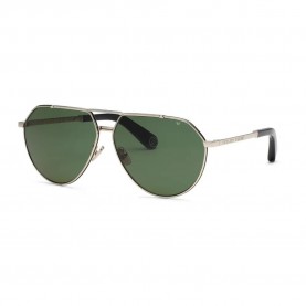 Слънчеви очила Philipp plein Plein Signature 64 mm sunglasses - Silver (Palladium W / Shiny Black Parts) слънчеви,очила,слънчеви,очила,philipp,plein,plein,signature,64,mm,sunglasses,silver,(palladium,w,shiny,black,parts)