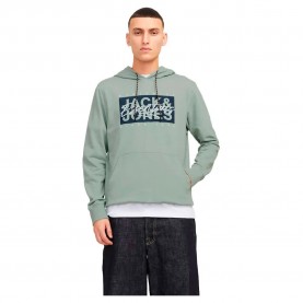 суичър,мъжки,пуловери,jack,&,jones,colton,hoodie,iceberg,green,(green)