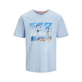 тениска,мъжки,тениски,jack,&,jones,colton,photoprint,short,sleeve,t,shirt,chambray,blue,(blue)