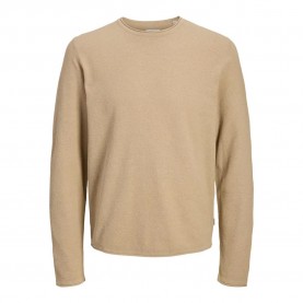 блуза,мъжки,пуловери,jack,&,jones,shawn,sweater,oxford,tan,(beige)