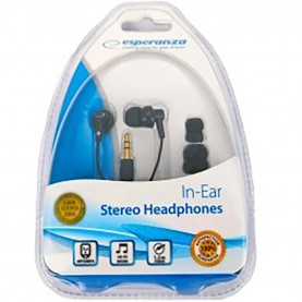 слушалки,слушалки,esperanza,eh124,earphones,black,(black)