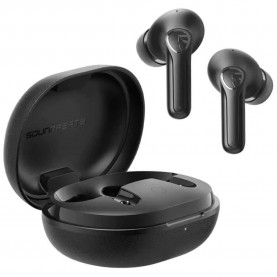 слушалки,слушалки,soundpeats,life,tws,wireless,earphones,black