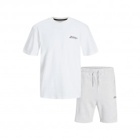 къси,панталони,мъжки,пижами,jack,&,jones,beau,short,sleeve,pyjama,white,melange,shorts,white,(white)