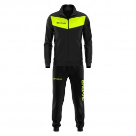 анцуг,дамски,анцузи,givova,visa,fluo,tracksuit,black,fluor,yellow,(black)