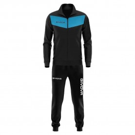 анцуг,дамски,анцузи,givova,visa,tracksuit,black,turquoise,(black)