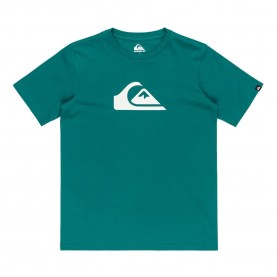 тениска,детски,тениски,quiksilver,ev,comp,logo,short,sleeve,t,shirt,teal,green,(green)