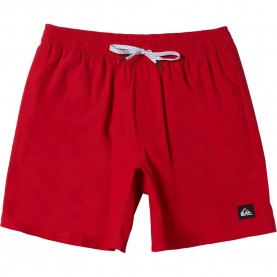 бански,гащета,детски,бански,костюми,quiksilver,everyday,solid,volley,14,swimming,shorts,high,risk,red,(red)