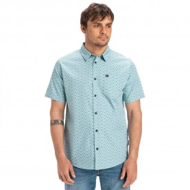 риза,с,къс,ръкав,мъжки,ризи,quiksilver,apero,organic,classic,short,sleeve,shirt,blue