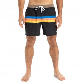 бански,гащета,мъжки,бански,костюми,quiksilver,everyday,straight,volley,15´´,swimming,shorts,black,retro,stripe,(black)