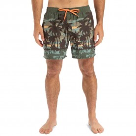 бански,гащета,мъжки,бански,костюми,quiksilver,everyday,straight,volley,15´´,swimming,shorts,grape,leaf,tropicamo,(multicolor)