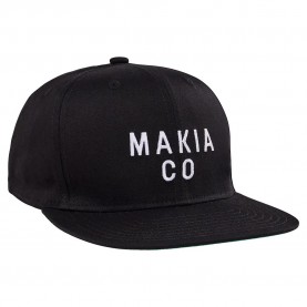 шапка,с,козирка,всички,шапки,makia,cascade,snapback,cap,black,(black)