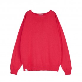 блуза,дамски,пуловери,дамски,плетени,дрехи,makia,joy,sweater,red,(raspberry)